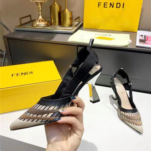 High Quality Luxury Fendi Heels Sandals product detail