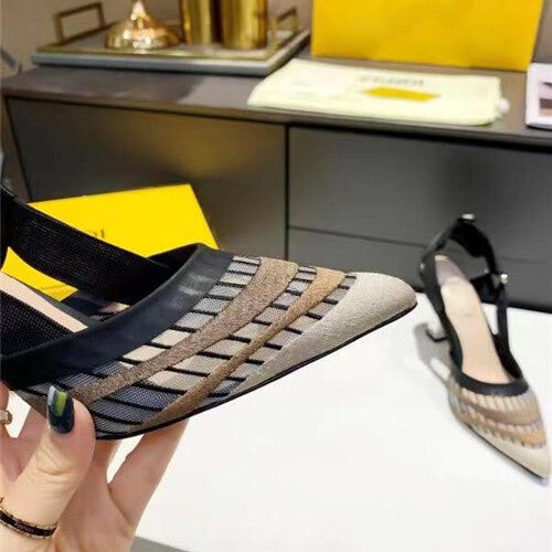 High Quality Luxury Fendi Heels Sandals product detail