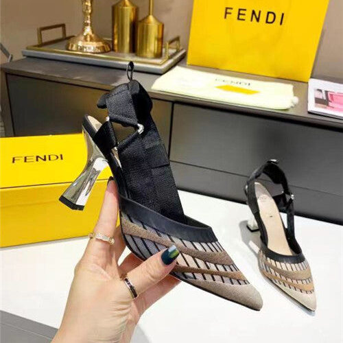 High Quality Luxury Fendi Heels Sandals product detail