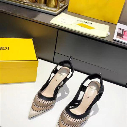 High Quality Luxury Fendi Heels Sandals product detail