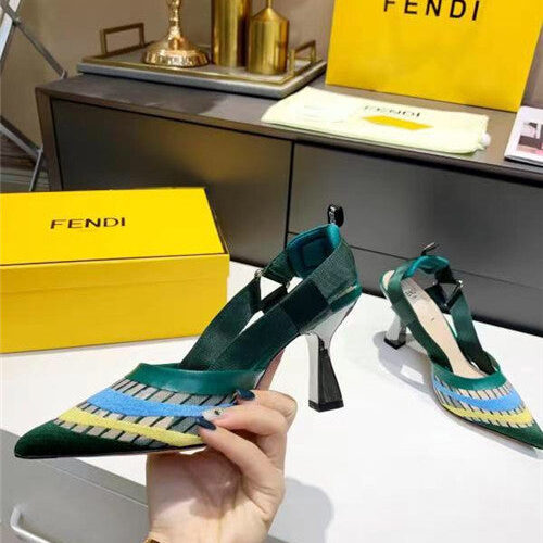 High Quality Luxury Fendi Heels Sandals – Style 09939 product detail