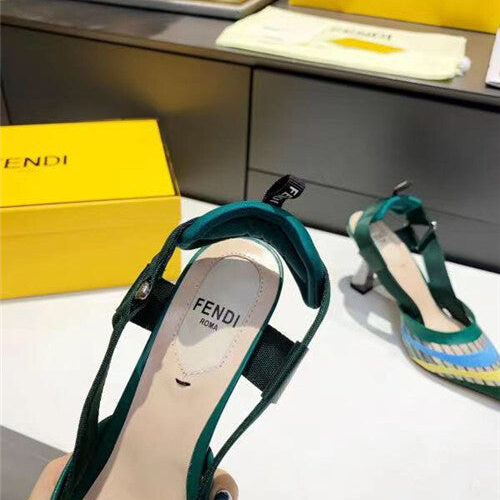 High Quality Luxury Fendi Heels Sandals – Style 09939 product detail