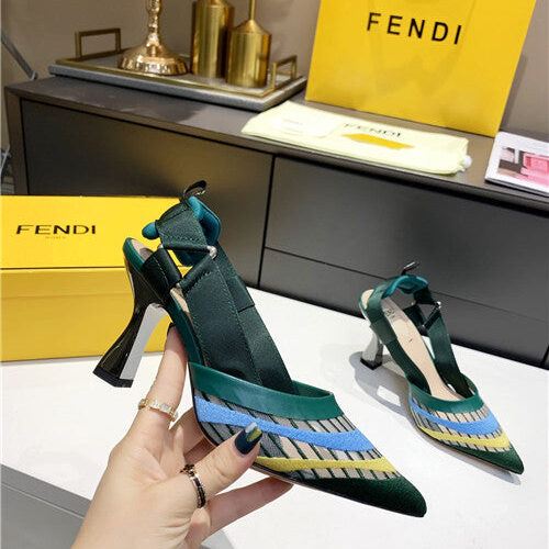 High Quality Luxury Fendi Heels Sandals – Style 09939 product detail