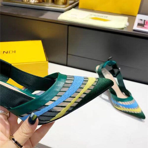 High Quality Luxury Fendi Heels Sandals – Style 09939 product detail