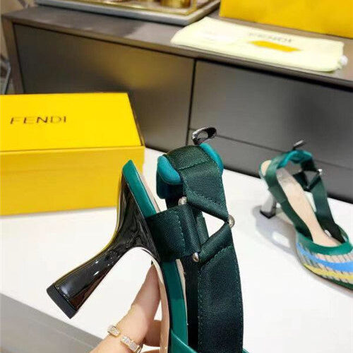 High Quality Luxury Fendi Heels Sandals – Style 09939 product detail