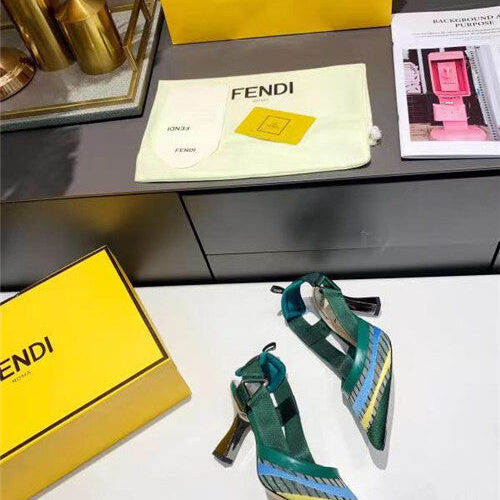 High Quality Luxury Fendi Heels Sandals – Style 09939 product detail