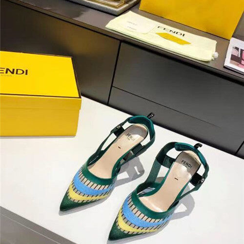 High Quality Luxury Fendi Heels Sandals – Style 09939 product detail