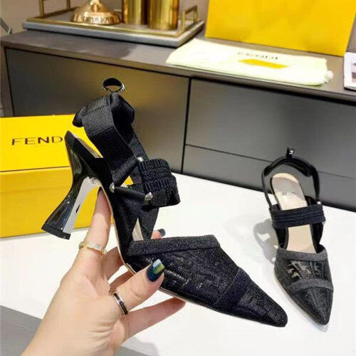 High Quality Luxury Fendi Heels Sandals – Style 52883 product detail