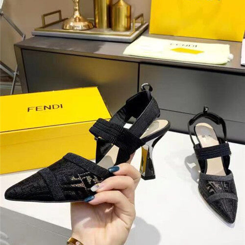 High Quality Luxury Fendi Heels Sandals – Style 52883 product detail