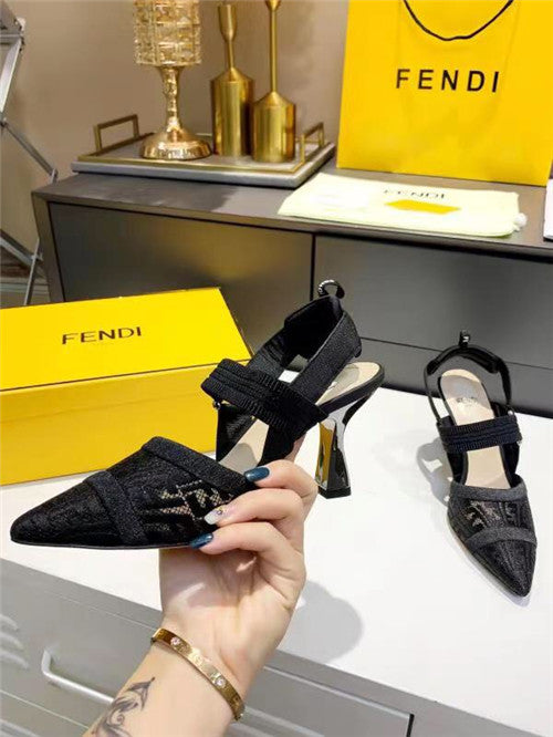 High Quality Luxury Fendi Heels Sandals – Style 52883 product detail