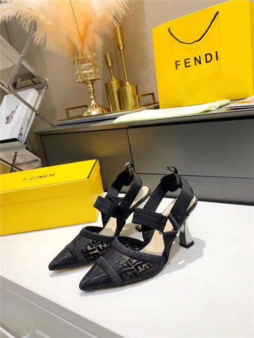 High Quality Luxury Fendi Heels Sandals – Style 52883 product detail