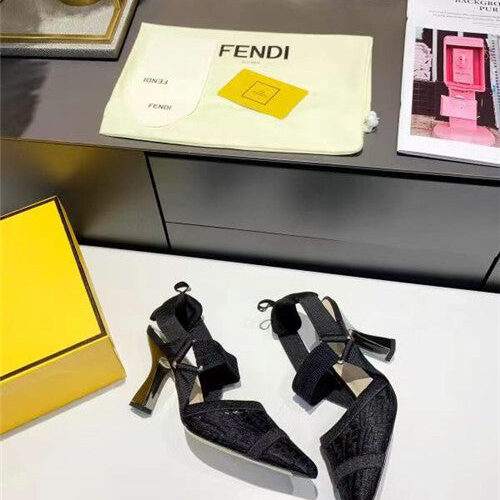 High Quality Luxury Fendi Heels Sandals – Style 52883 product detail