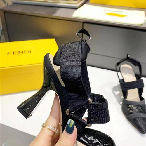High Quality Luxury Fendi Heels Sandals – Style 52883 product detail