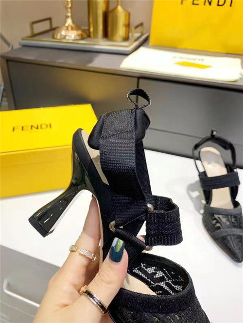 High Quality Luxury Fendi Heels Sandals – Style 52883 product detail