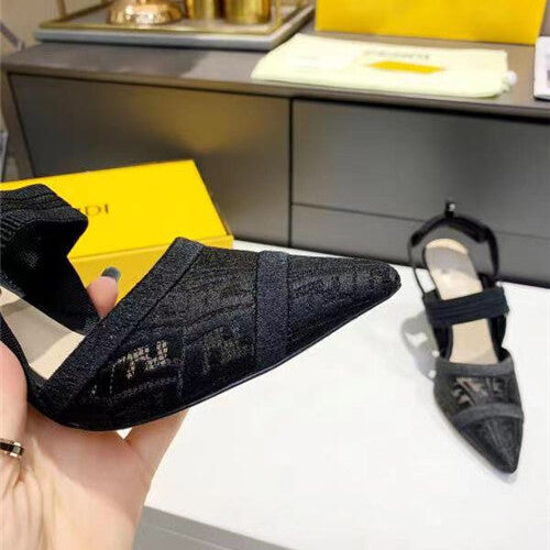 High Quality Luxury Fendi Heels Sandals – Style 52883 product detail