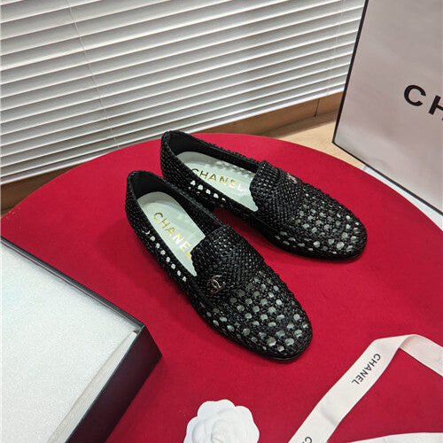 High Quality Luxury Chanel Woven Shoes Womens – Style 89318