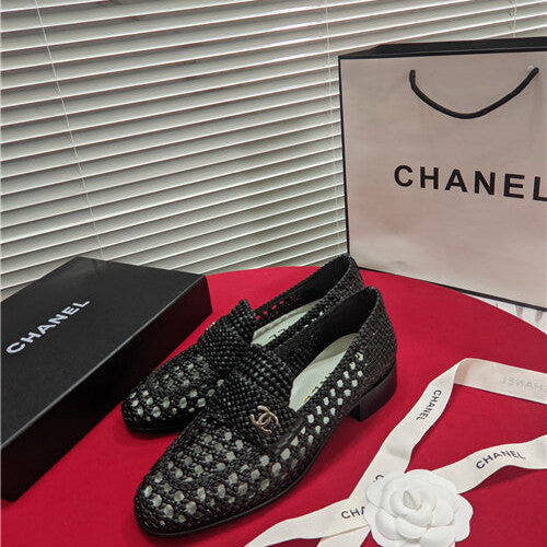 High Quality Luxury Chanel Woven Shoes Womens – Style 89318 product detail
