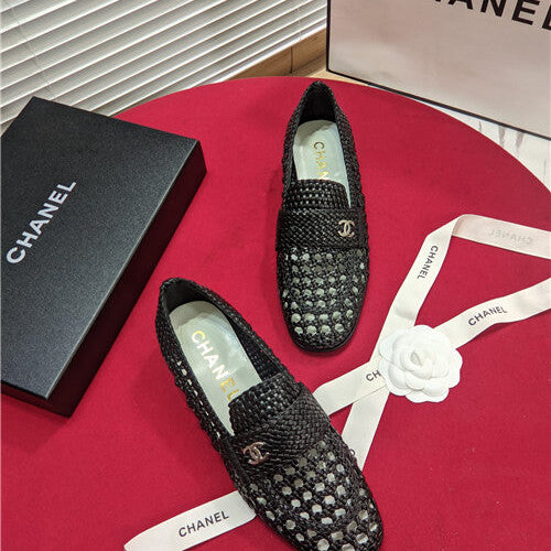 High Quality Luxury Chanel Woven Shoes Womens – Style 89318 product detail