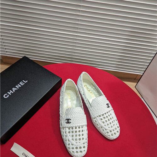 High Quality Luxury Chanel Woven Shoes Womens – Style 56550 alternate view