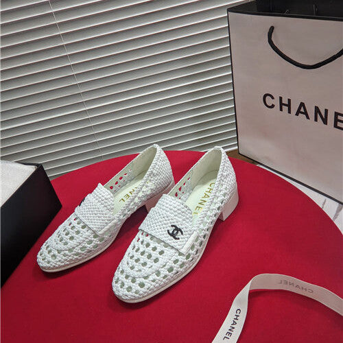 High Quality Luxury Chanel Woven Shoes Womens – Style 56550 product detail