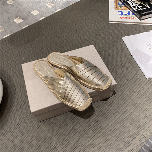 High Quality Luxury Jimmy Choo Mueller Slippers