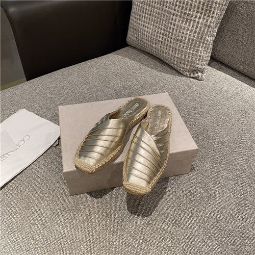 High Quality Luxury Jimmy Choo Mueller Slippers alternate view
