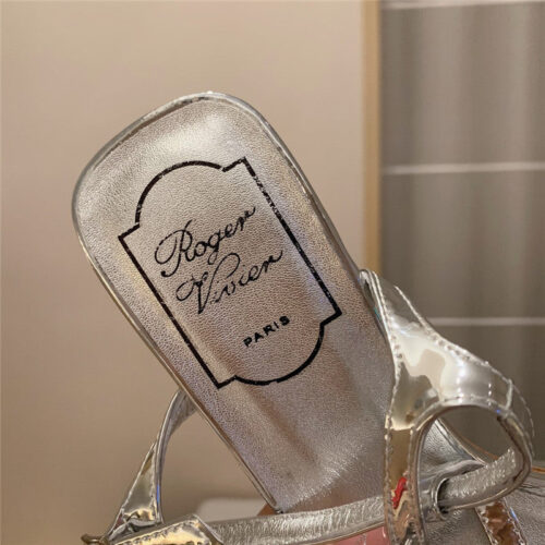 High Quality Luxury Roger Vivier Square Buckle Sandals product detail
