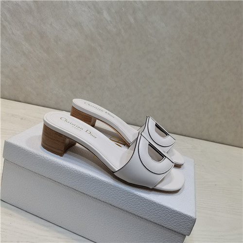 High Quality Luxury Dior Cd Letters Rhinestone Slippers – Style 67942 alternate view