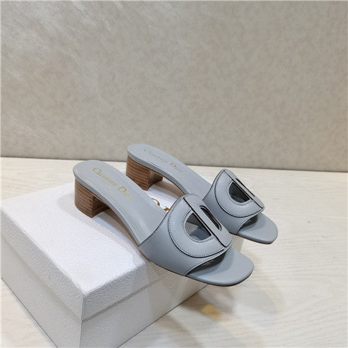 High Quality Luxury Dior Cd Letters Rhinestone Slippers – Style 47046