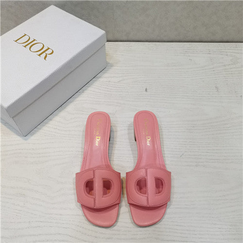 High Quality Luxury Dior Cd Letters Rhinestone Slippers – Style 50438 alternate view