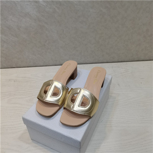 High Quality Luxury Dior Cd Letters Rhinestone Slippers – Style 27846 alternate view