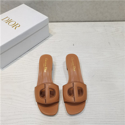High Quality Luxury Dior Cd Letters Rhinestone Slippers product detail