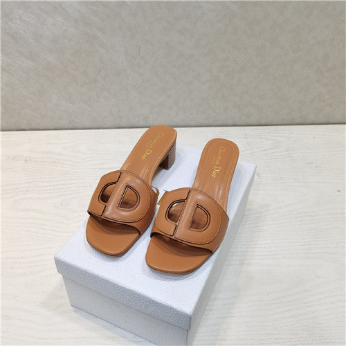 High Quality Luxury Dior Cd Letters Rhinestone Slippers product detail
