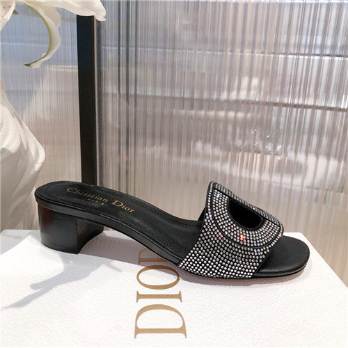 High Quality Luxury Dior Block Heel Sandals – Style 75846 alternate view