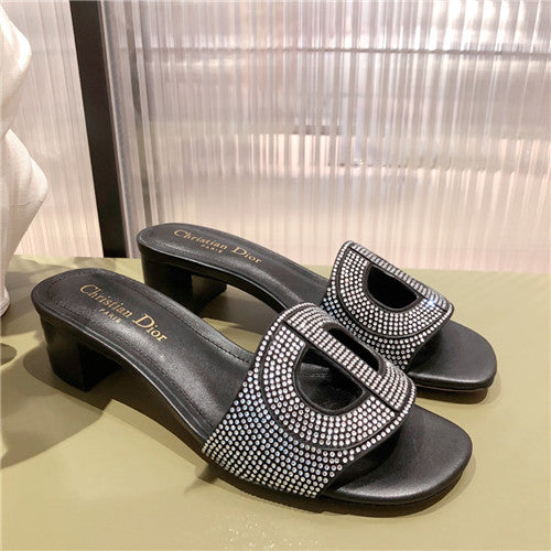 High Quality Luxury Dior Block Heel Sandals – Style 75846