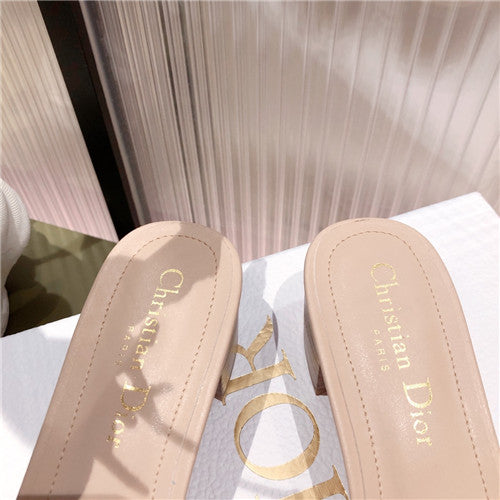 High Quality Luxury Dior Block Heel Sandals product detail