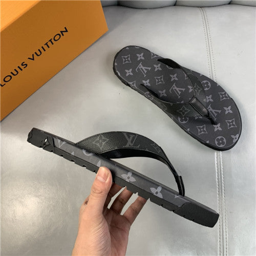 High Quality Luxury Louis Vuitton Mens Slippers – Style 25699
