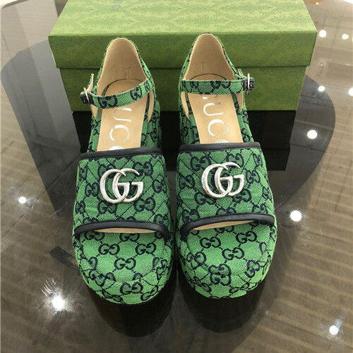 High Quality Luxury Gucci Platform High Heel Sandals – Style 96659 product detail
