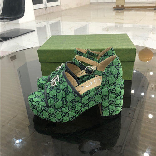 High Quality Luxury Gucci Platform High Heel Sandals – Style 96659 product detail