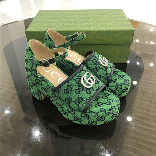 High Quality Luxury Gucci Platform High Heel Sandals – Style 96659