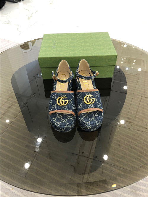 High Quality Luxury Gucci Platform High Heel Sandals product detail