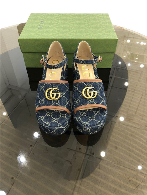 High Quality Luxury Gucci Platform High Heel Sandals product detail