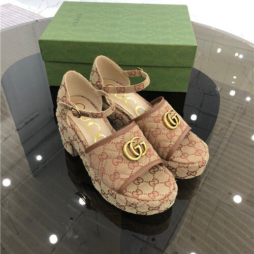High Quality Luxury Gucci Platform High Heel Sandals – Style 98355 alternate view