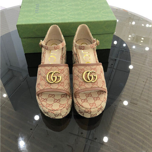 High Quality Luxury Gucci Platform High Heel Sandals – Style 98355 product detail