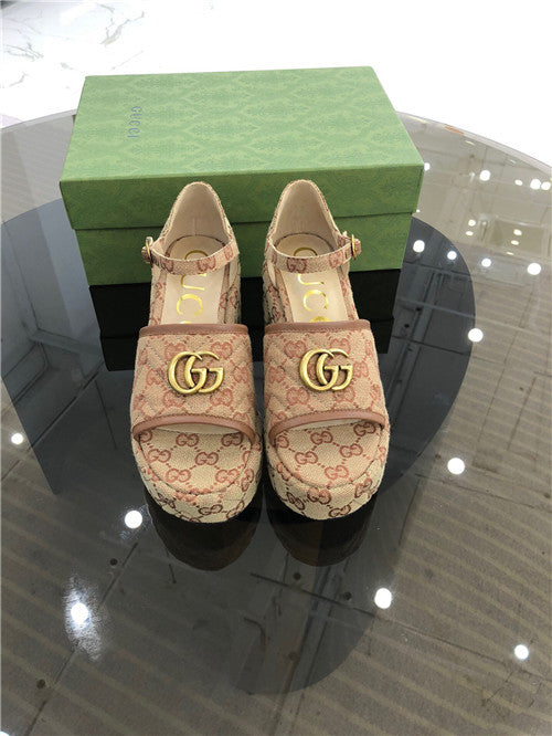 High Quality Luxury Gucci Platform High Heel Sandals – Style 98355 product detail