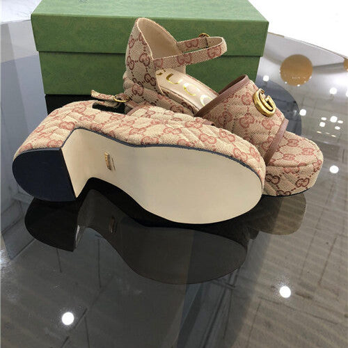 High Quality Luxury Gucci Platform High Heel Sandals – Style 98355 product detail