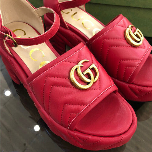 High Quality Luxury Gucci Platform High Heel Sandals – Style 63891 product detail