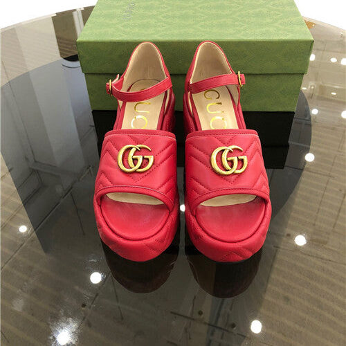 High Quality Luxury Gucci Platform High Heel Sandals – Style 63891 alternate view