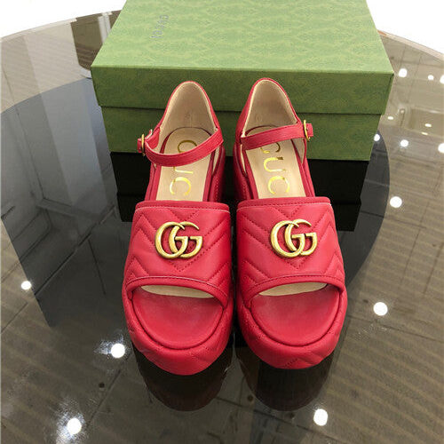 High Quality Luxury Gucci Platform High Heel Sandals – Style 63891 product detail