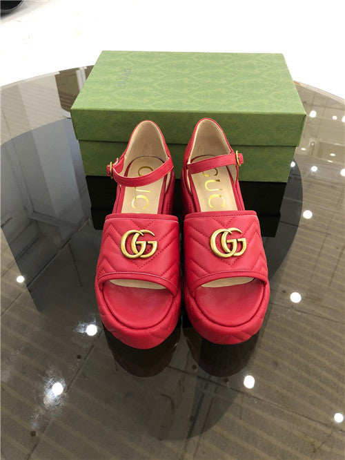 High Quality Luxury Gucci Platform High Heel Sandals – Style 63891 product detail